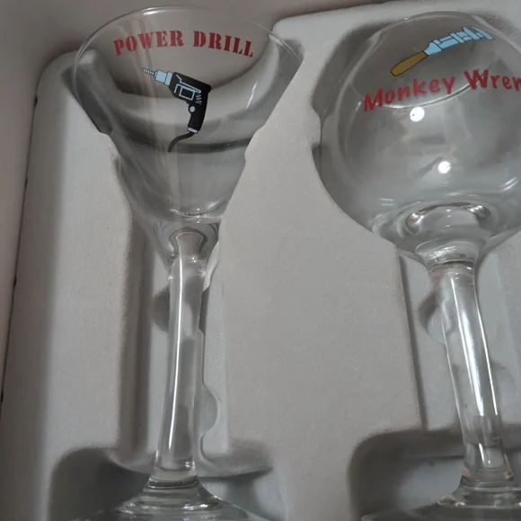 Cordial Glass Set "The Handy Man" - Picture 3 of 8